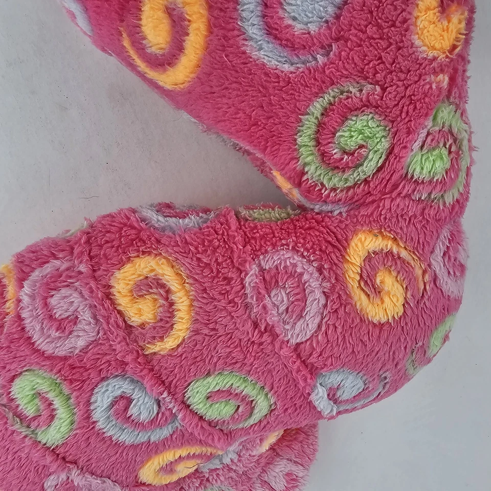 Fiesta Caballo de Mar Peluche Peluche Rosa Verde 21" Acogedor Lindo Océano Agua Foto 3 de 4