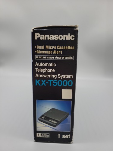 Vintage Panasonic Automatic Telephone Answering System Machine KX-T5000 - Zdjęcie 3 z 6
