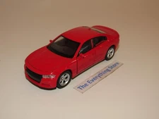 WELLY 2016 DODGE CHARGER HEMI R/T BRIGHT RED 4.75" LONG PREOWNED FREE SHIP