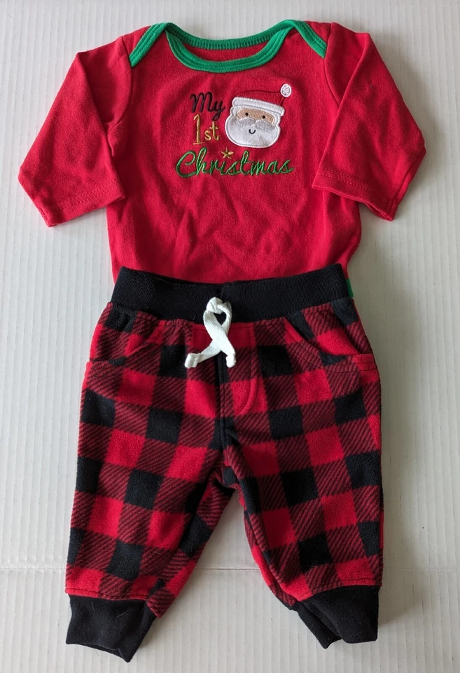 Usado en Excelente Condición Infantil Unisex 3-6 Meses: Mi Primera Navidad y Mis Primeros Trajes de Año Nuevo Foto 2 de 4