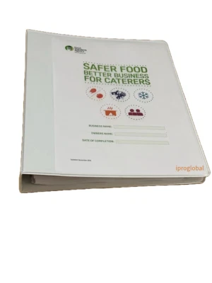IPROGLOBAL Safer Food Better Business Caterers Pack 2025 +24 Month Diary Full Pack +A4 sign