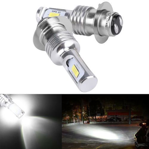 For Yamaha Big Bear 350 YFM350FW 4x4 1987-1999 - LED Headlight Bulbs White - Bild 12 von 13