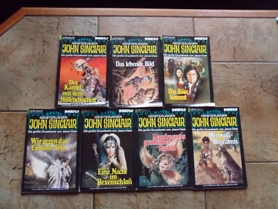 7 x John Sinclair Romane