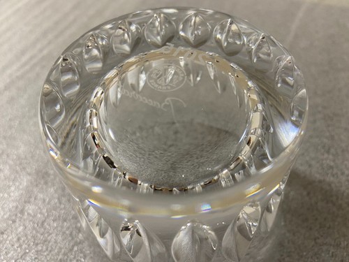 Baccarat Rosa 2015 Year Tumbler Glases Crystal Clear Rock Glass Suntory Hibiki - Picture 6 of 9