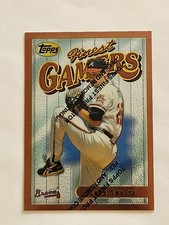 1996 Topps Finest - John Smoltz #124 Atlanta Braves 