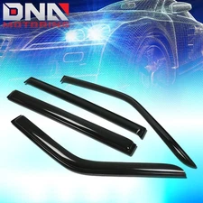FOR 09-14 FORD FLEX D4 SMOKE TINT WINDOW VISOR SHADE/VENT WIND/RAIN DEFLECTOR