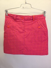 Nike Golf Skort Dri Fit Girls XL Pink/Orange