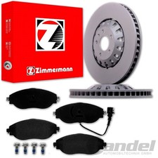 Zimmermann BREMSSCHEIBEN 340mm + BELÄGE VORNE passend für VW T-ROC 2.0 R 4motion