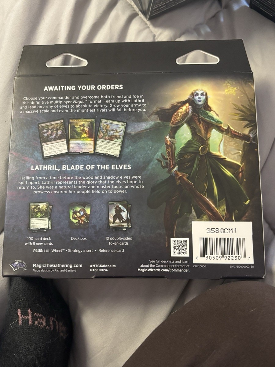 mtg arena draft final fantasy Kaldheim Lathril, Blade of the Elves Standard Gaming Playmat for Magic: The  Gathering main image 0