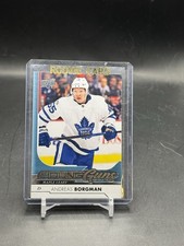2017-18 Upper Deck Young Guns Andreas Borgman Rookie Toronto Maple Leafs #229