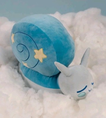 Jumbo Starry Snail Pillow Plush Tik Tok Pillow Mochi Super Soft Moon And Stars 