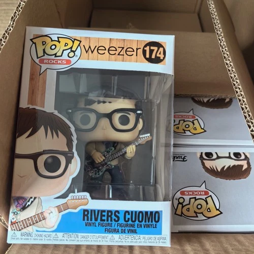 Funko POP! Rocks Weezer Rivers Cuomo #174 Vinyl Figure New in Box