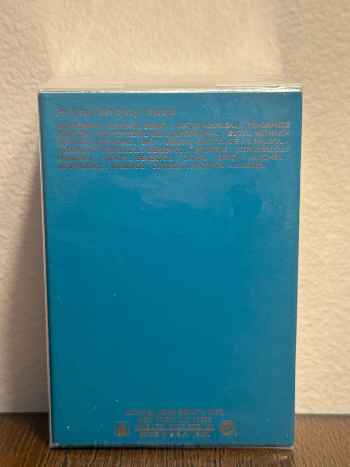 Michael Kors Turquesa 1.7oz/50ml Mujer EDP Spray Nuevo en Caja Foto 3 de 3