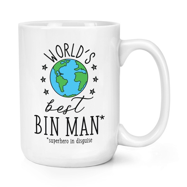 World's Best MüLleimer Mann 426Ml Groß Becher Tasse Lustig Spass Favorit Dustman-image