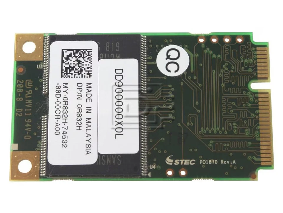 Dell / sTec R832H / DEL00-01870-1A1CU 4GB 1.8" 3Gbps MLC mSATA SSD - Image 2 of 2
