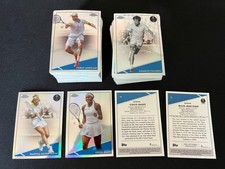 2021 TOPPS CHROME TENNIS REFRACTOR YOU PICK FROM LIST 1-100 $1.29 MAX SHIP