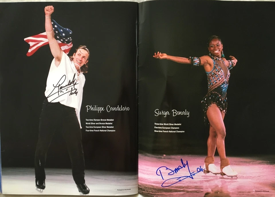 2004 Champions On Ice cast signed skating program Michelle Kwan Cohen Slutskaya - Image 3 of 4