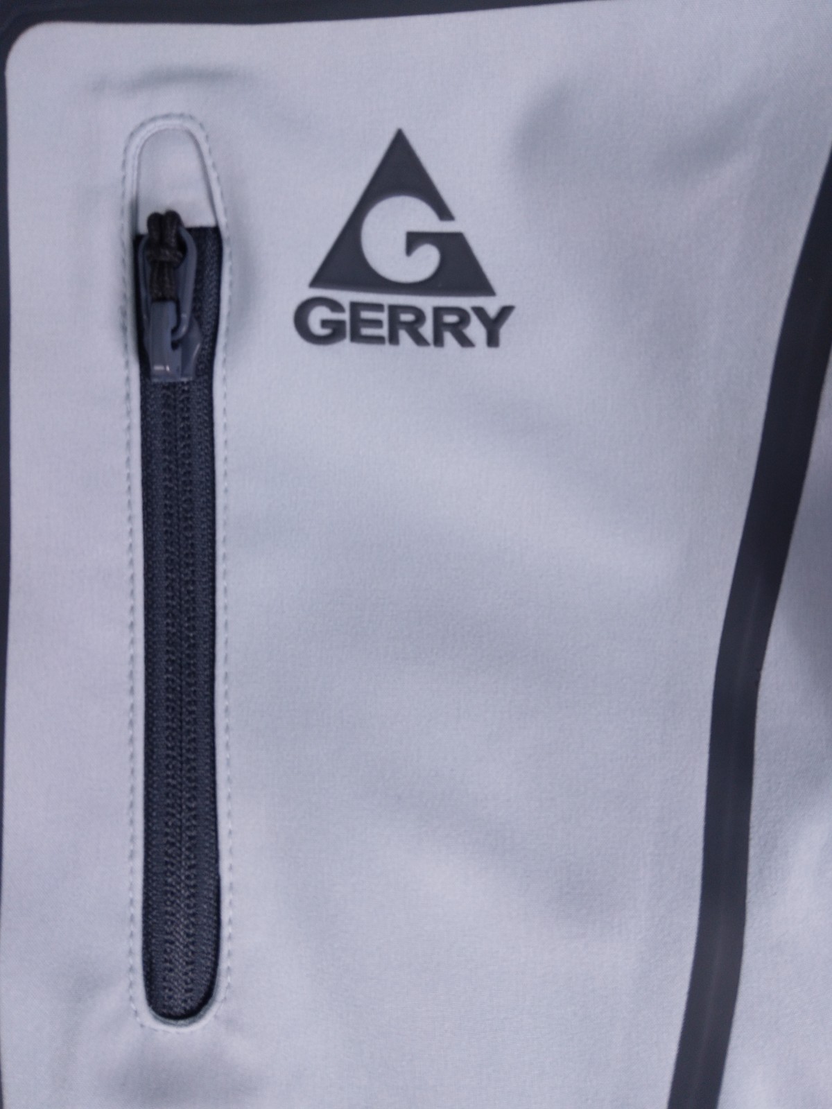 Gerry Softshell Jacket Men's Gray Medium Wind and… - image 9