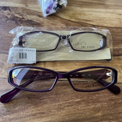 Jai Kudo 1772 Lila. Designer Brillengestell. Schnäppchen. Multibuy Angebot auch
