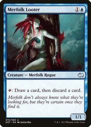 Merfolk Looter 010/063 Duel Decks: Merfolk vs. Goblins