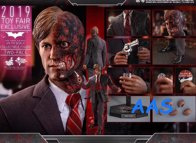 Hot Toys 1/6 MMS546 Two-Face Harvey Dent The Dark Knight In Stock New Action