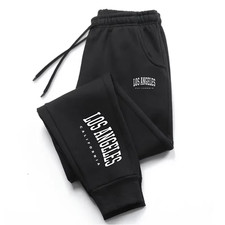 Los Angeles Womens Mens Sweatpants Elastic Waist Casual Outdoors Jogging Pants H