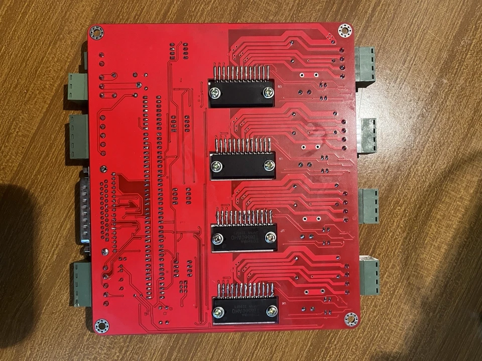 Scheda 4 assi TB6560 passo-passo motore LPT motor driver Mach3 CNC Pantografo - Immagine 3 di 4