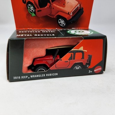 2016 Jeep Wrangler Rubicon * RED * 2026 Matchbox Moving Parts Case