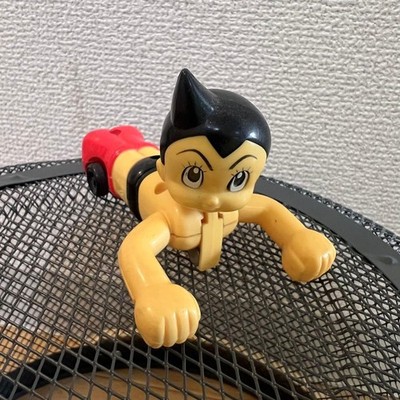 Takara Astro Boy Wheel Toy Figure 1980s Tezuka Pro Rare Pull Back 2 Figure Set