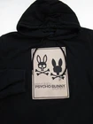 Mens 8 XXL Psycho Bunny Hoodie Sweatshirt black pullover 2024