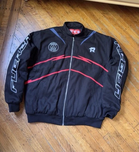 PSG x Fuerza Regida Jacket XL Paris Saint-Germain This Is Our Dream Bomber New video thumbnail