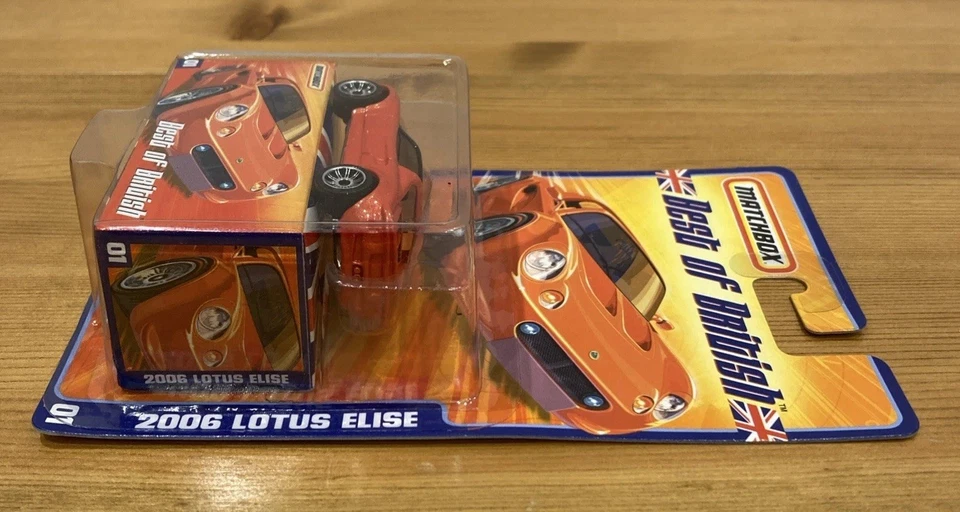 Matchbox Best Of British 2006 Lotus Elise 01 New And Sealed - Image 4 of 4
