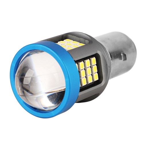 BA20D LED Motorcycle Headlight Bulb White High Brightness Wide View Motorbike - Picture 12 of 12