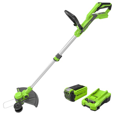#ad #ad Greenworks 40V Cordless 2 in 1 Trimmer Edger New 13quot; 2.0Ah Green $106.97