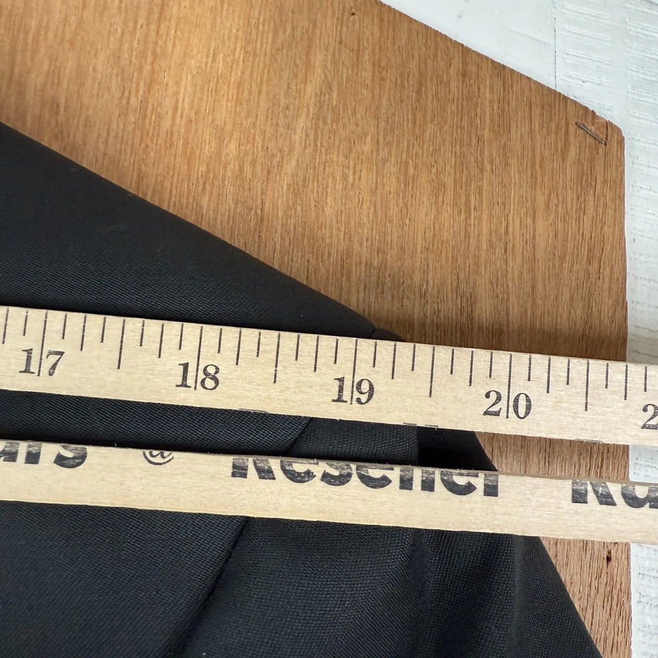 Hart Schaffner Marx Suit Mens 42R Green 2 Button Gold Trumpeter Wool Pants 36x28 - Image 3 of 4