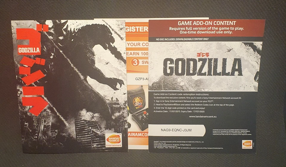 Godzilla - PS3 Game + Manual - Image 4 of 4