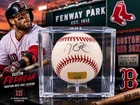 Dustin Pedroia ROY 07 Signed Rawlings OML Baseball Red Sox HOF MLB Holo MVP 08🚀