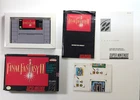 Final Fantasy II Nintendo SNES in box authentic