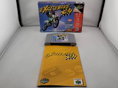 Excitebike for Nintendo 64 N64 Complete In Box CIB Great Shape
