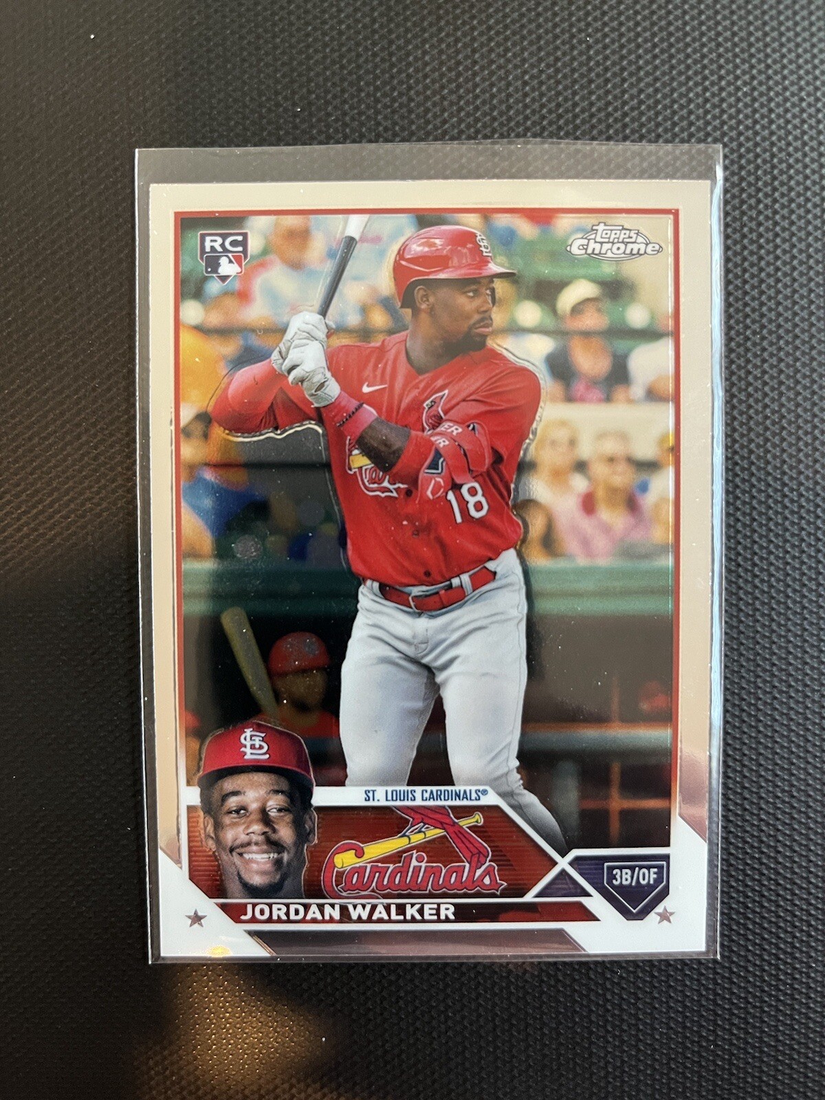 2023 Topps Chrome Jordan Walker RC #209 Cardinals ⚾️