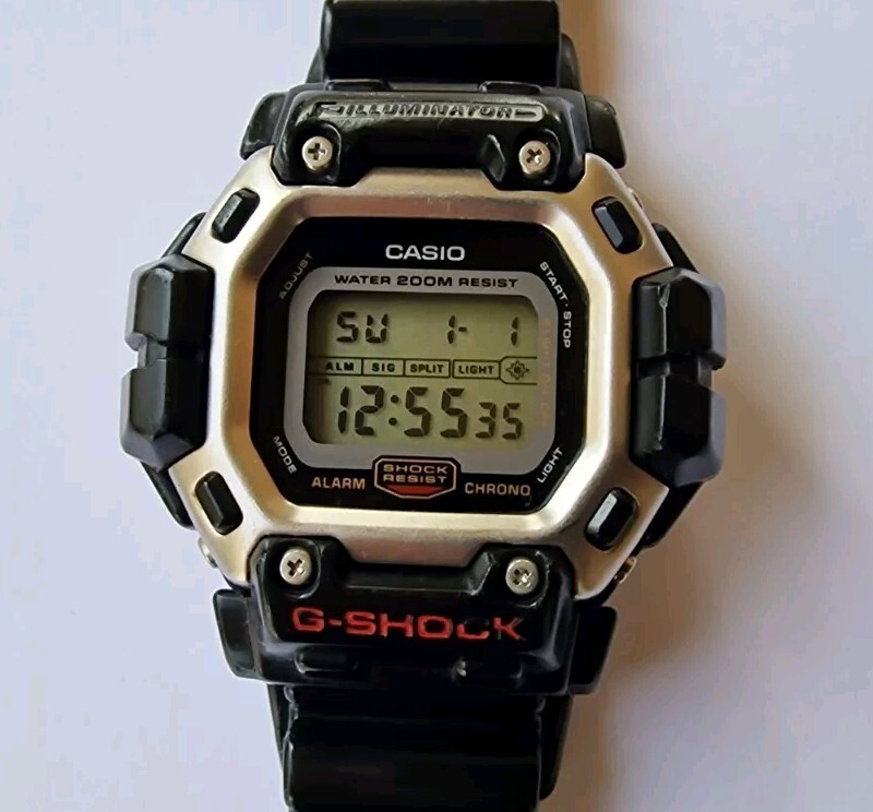 CASIO G-SHOCK DW-8300 Watch Gundam Rare Chronograph Digital