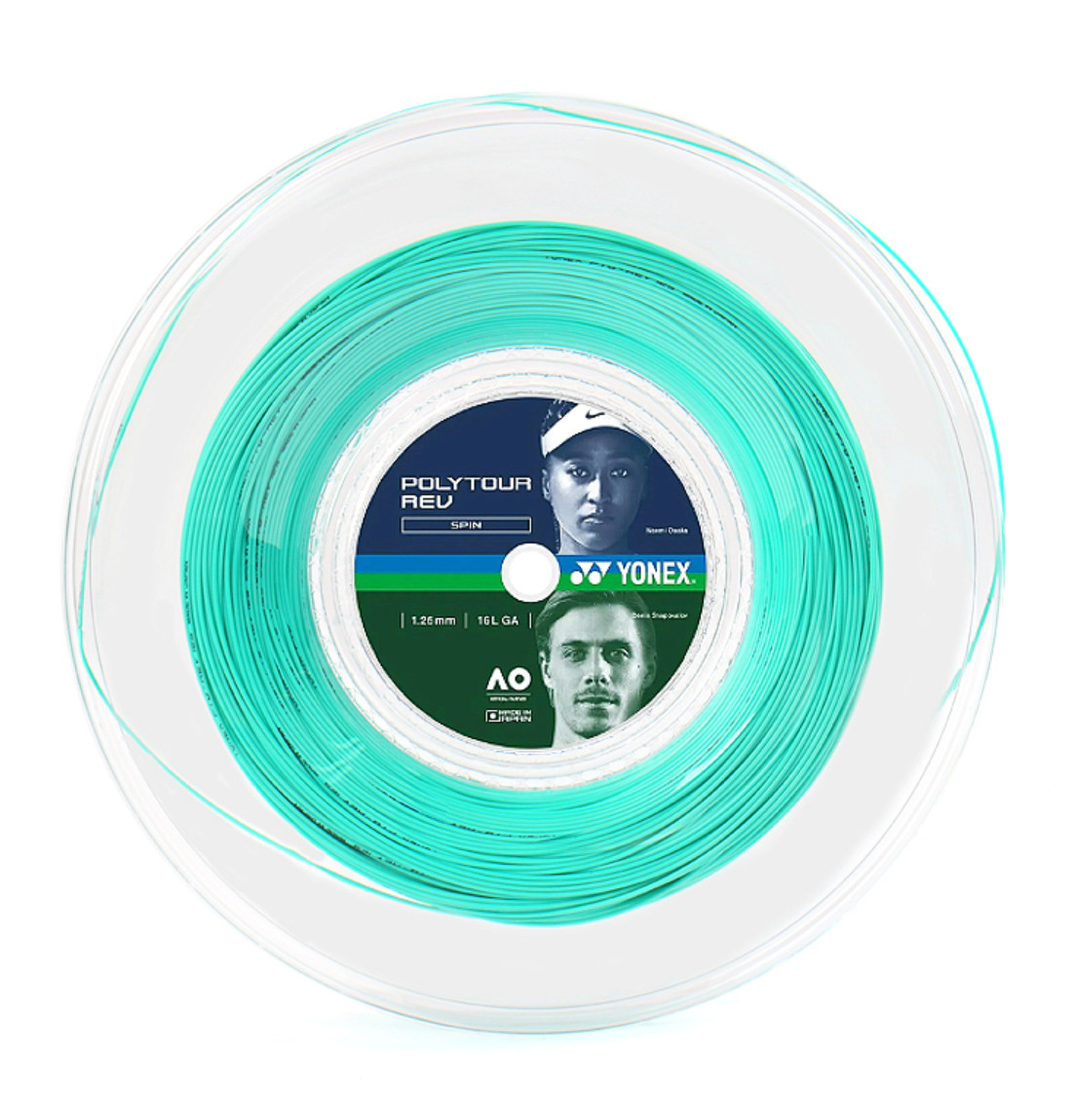 Yonex Poly Tour Rev 1.25mm 200m 16L gauge Tennis String Poly Reel Mint PTR125-2