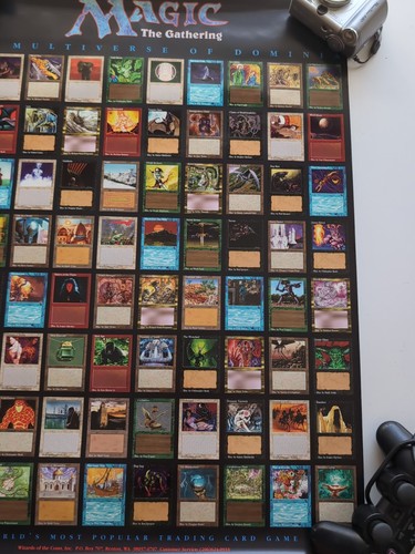Original Poster / Magic: The Gathering / The Multiverse of Dominia 1994 SEALED - Picture 4 of 14