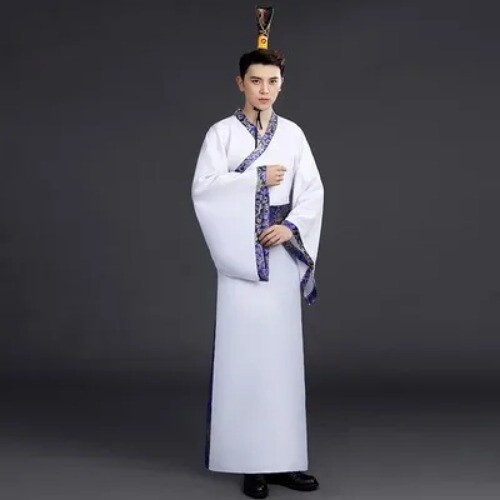 Hanfu Niño Hombres Antiguo Rendimiento Disfraz Chino Tradicional Disfraz Juegos con disfraces Vestido - Imagen 29 de 37