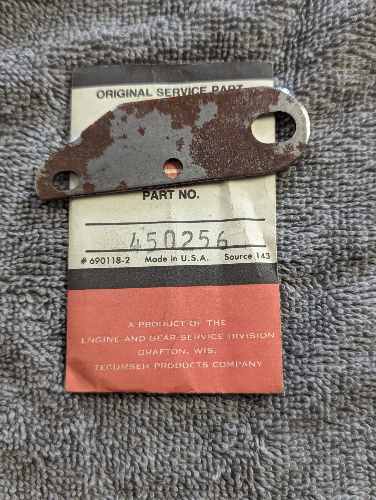 New Tecumseh Engine Bracket 450256 | eBay
