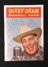 1957 Dizzy Dean Baseball Guide Falstaff Beer