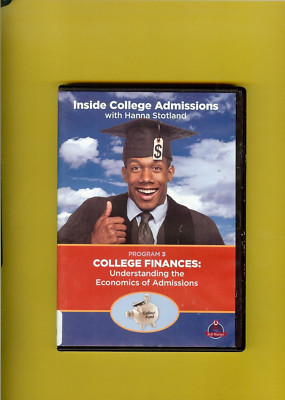 College Finances - Understanding the Economics Adm. - Hanna Stotland - DVD -USED