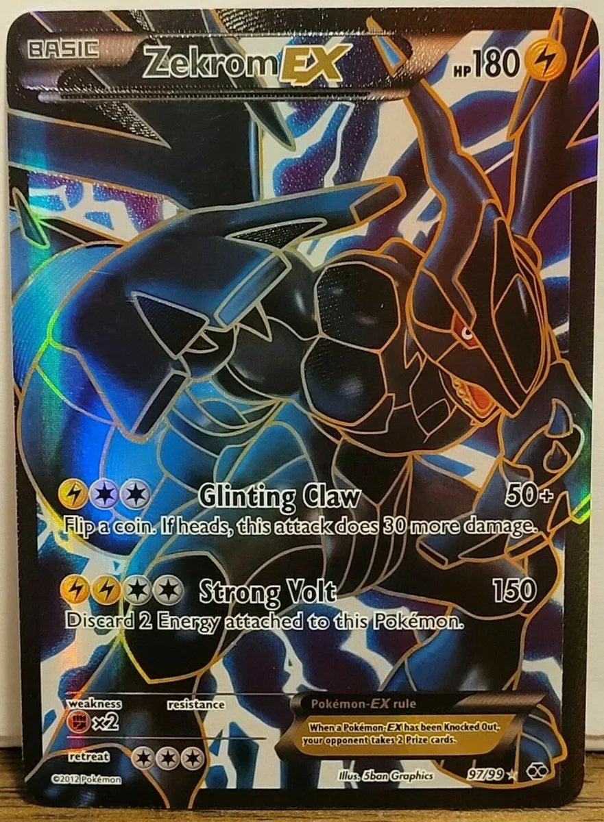 Verified Zekrom-EX - Next Destinies by Pokemon Cards