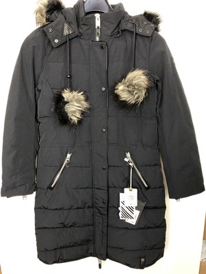 KHUJO Damen Winterjacke Modell: Bodil Schwarz M