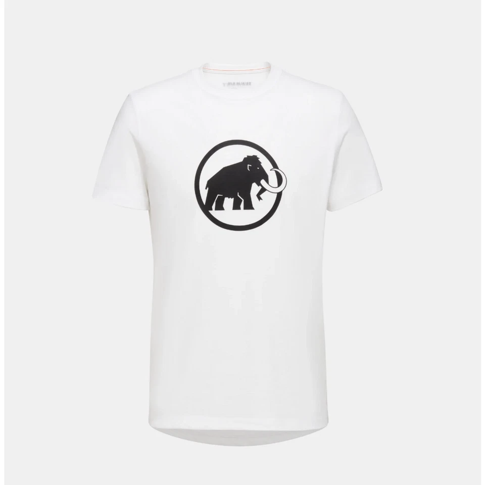 Mammut Core T-Shirt Mann Klassisch Weiß T-Shirt Neu Organic Cotton Climbing Hik - Bild 1 von 1